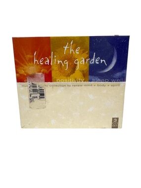 The Healing Garden Cds Boxed 3 Disc Set Energy Positivity & Sleep Well